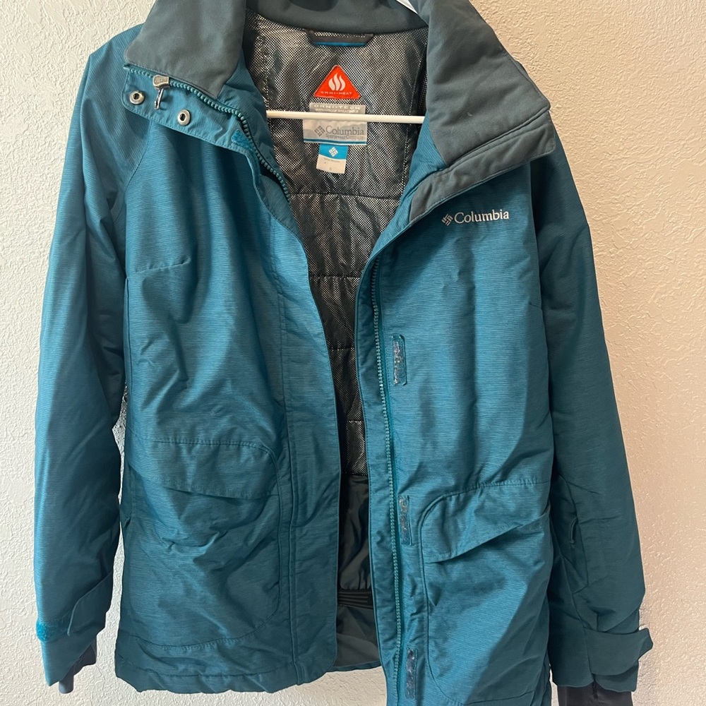 Columbia Deep Teal Outdoor Jacket